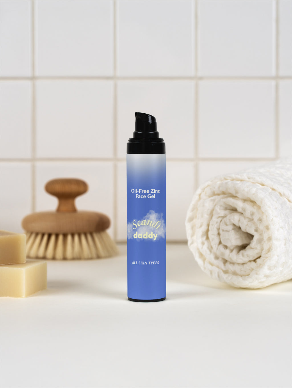 Oil-Free Zinc Face Gel for Men