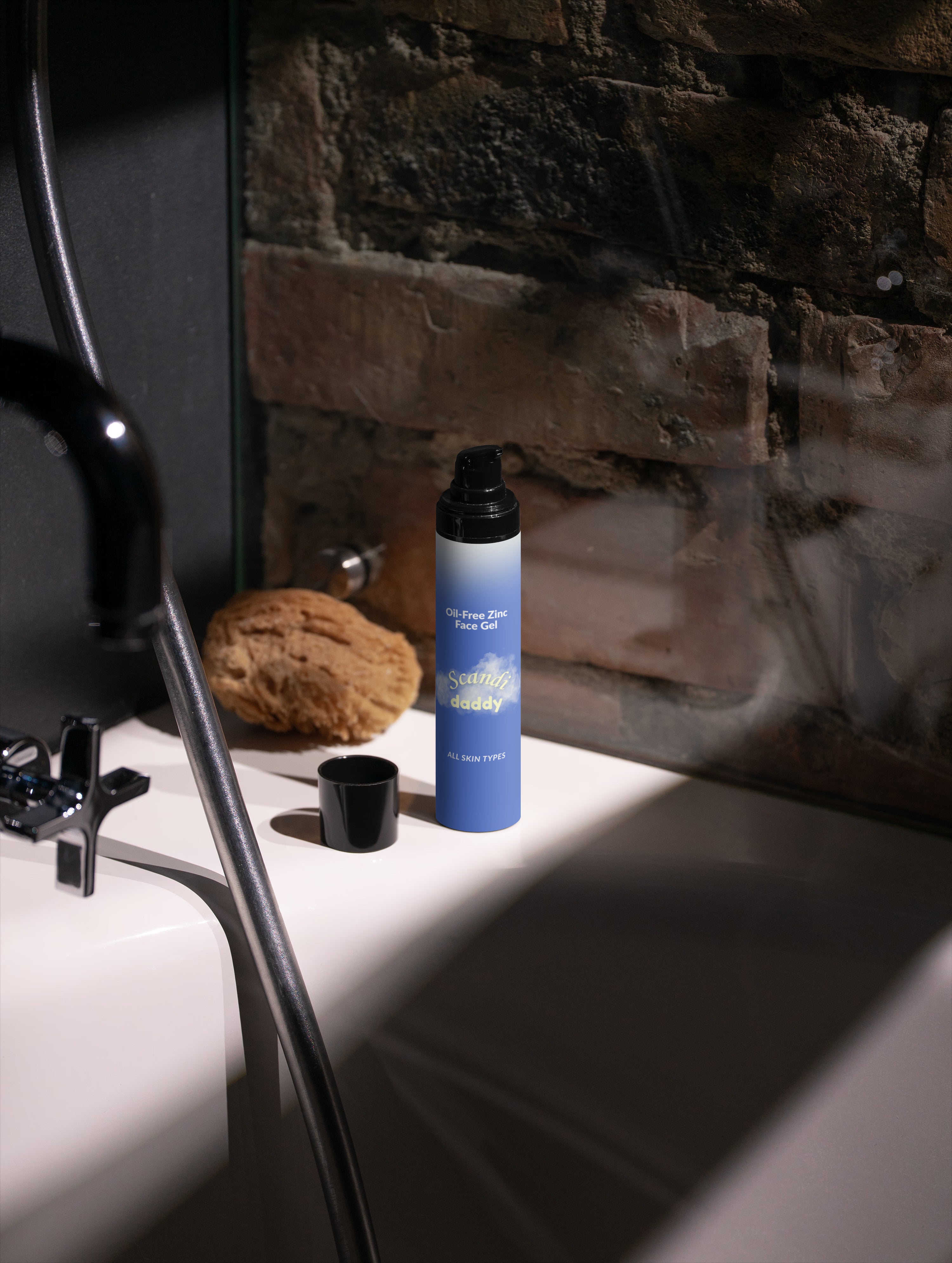 Oil-Free Zinc Face Gel for Men